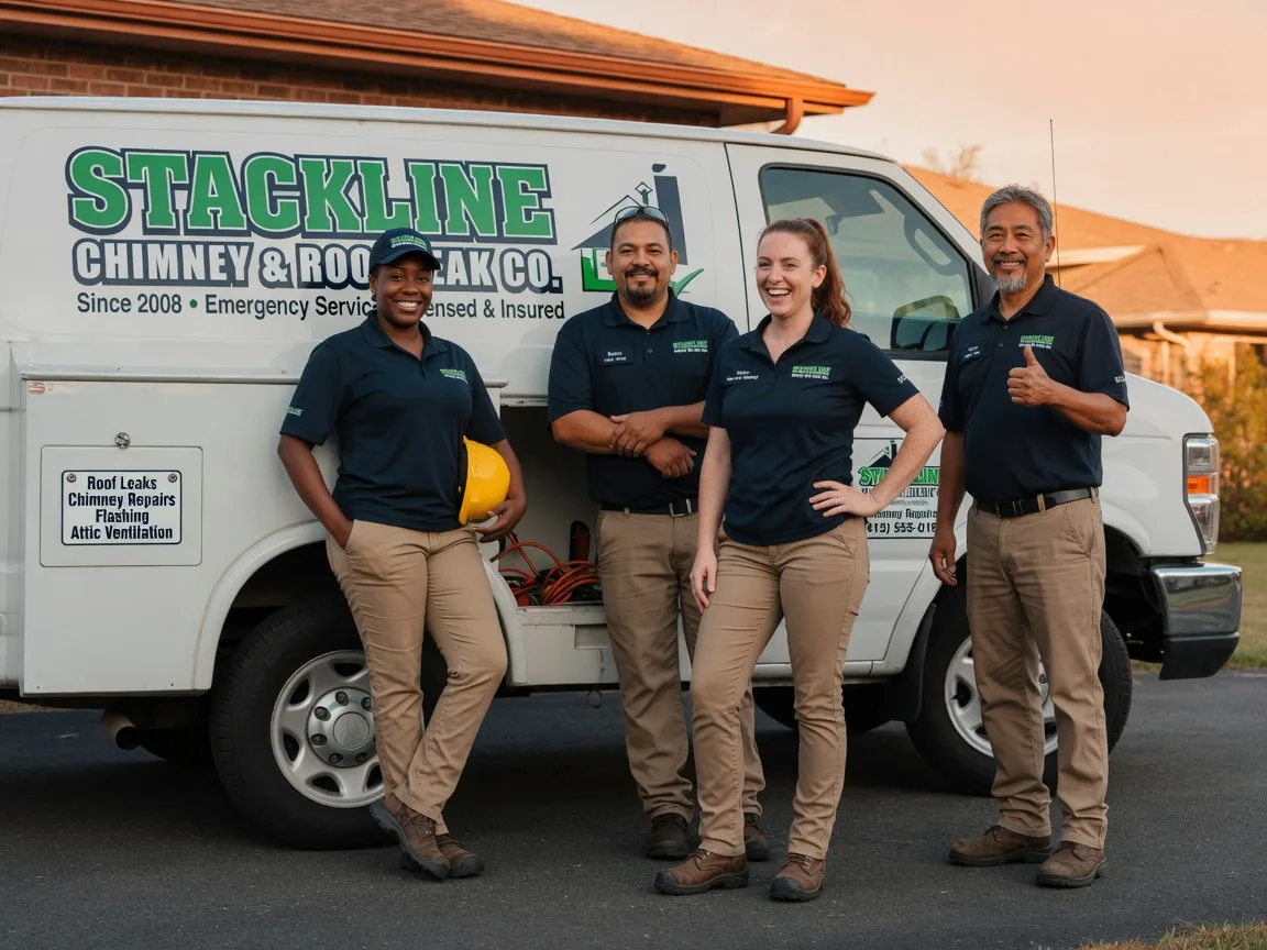 Chimney flashing repair company in Bybee, TN
